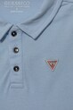 Chłopiec Guess polo bawełniane dziecięce N2GP03.KAPY0.PPYA niebieski