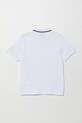 Dětské polo tričko EA7 Emporio Armani 7B000023.AF12901 bílá SS25