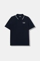 EA7 Emporio Armani polo dziecięce z elastanem granatowy 7B000023.AF12901