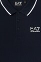 Chłopiec EA7 Emporio Armani polo dziecięce 7B000023.AF12901 granatowy