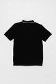 EA7 Emporio Armani polo dziecięce 7B000023.AF12901 czarny SS25
