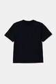 Детское хлопковое поло EA7 Emporio Armani 7B000022.AF10378 тёмно-синий SS25