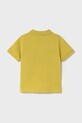 Mayoral polo bawełniane dziecięce 102.3F.Baby.PPYA żółty SS25