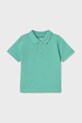 Дитяче бавовняне поло Mayoral бавовна бірюзовий 102.3F.Baby.PPYA