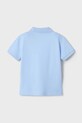 Dětská bavlněná polokošile Mayoral 150.5E.Mini.PPYA modrá SS25