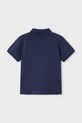 Dětská bavlněná polokošile Mayoral 150.5E.Mini.PPYA námořnická modř SS25