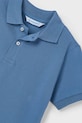 CHLAPEC Dětská bavlněná polokošile Mayoral 150.5E.Mini.PPYA modrá