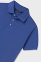 Mayoral polo bawełniane dziecięce niebieski 890.7C.Junior.PPYA
