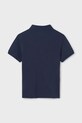 Mayoral tricouri polo din bumbac pentru copii 890.7C.Junior.PPYA bleumarin SS25