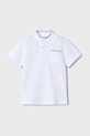 Mayoral tricou polo copii uni alb 3102.5A.Mini.PPYA