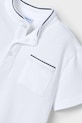 Băieți Mayoral tricou polo copii 3102.5A.Mini.PPYA alb