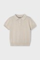 Mayoral tricou polo copii cu modele bej 3104.5C.Mini.PPYA