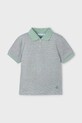Mayoral polo dziecięce bawełna zielony 3105.5C.Mini.PPYA