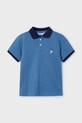Дитяче бавовняне поло Mayoral бавовна блакитний 3106.5D.Mini.PPYA