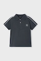 Mayoral polo bawełniane dziecięce bawełna czarny 3108.5F.Mini.PPYA