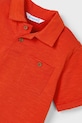 Дитяче бавовняне поло Mayoral червоний 3109.5H.Mini.PPYA