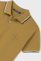 Chłopiec Mayoral polo bawełniane dziecięce 6133.7D.Junior.PPYA żółty