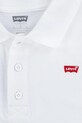 Levi's polo in lana bambino/a BACK NECK TAPE POLO bianco 9EA893