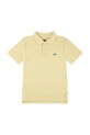 Levi's polo bawełniane dziecięce BACK NECK TAPE POLO bawełna żółty 9EA893