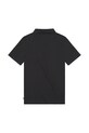 Хлопчик Дитяче бавовняне поло Levi's BACK NECK TAPE POLO 9EA893 чорний