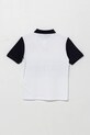 Guess polo bawełniane dziecięce L5GP00.KADZ4.PPYA biały SS25