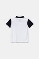 Дитяче бавовняне поло Guess N5GP02.KADZ4.PPYA білий SS25