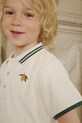 Dětská bavlněná polokošile Konges Sløjd FLORIAN POLO SHIRT GOTS KS102412
