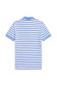 Дитяче бавовняне поло Polo Ralph Lauren 322964150001 блакитний SS25