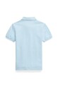 Pamučna polo majica Polo Ralph Lauren 323708857064 plava SS25