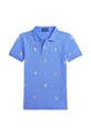 Дитяче бавовняне поло Polo Ralph Lauren бавовна блакитний 322882605008