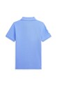 Detská bavlnená polokošeľa Polo Ralph Lauren 322703635108 modrá SS25
