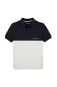 Tommy Hilfiger tricou polo copii KB0KB09527.116.122.PPYA alb SS25