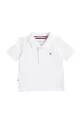 Tommy Hilfiger polo dziecięce z elastanem biały KN0KN02030.PPYA