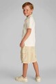 Otroška polo Calvin Klein Jeans bež IB0IB02485.PPYA