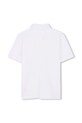 BOSS tricou polo copii J52042.102.108 alb SS25