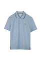 BOSS tricouri polo din bumbac pentru copii uni albastru J52012.162.174