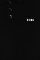 Chłopiec BOSS polo bawełniane dziecięce J52014.102.108 czarny