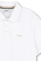 Мальчик Детское хлопковое поло BOSS J52017.114.150 белый