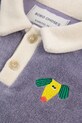 Хлопчик Дитяче поло Bobo Choses Happy Dog 125AB016 блакитний