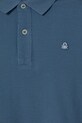 Мальчик Детское хлопковое поло United Colors of Benetton 3089C300Q.G.Season.PPYA голубой