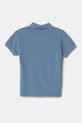 United Colors of Benetton polo bawełniane dziecięce 3089G3008.P.Season.PPYA niebieski SS25