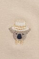 Donsje gyerek pamut póló Wouti Shirt Groom bézs 4098701.98.128