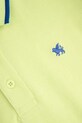 Детское хлопковое поло Coccodrillo зелёный WC5143601MBJ