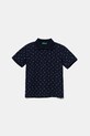 United Colors of Benetton tricouri polo din bumbac pentru copii cu modele bleumarin 3H35G300X.P.Seasonal