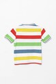 Detská bavlnená polokošeľa United Colors of Benetton 39QAC301T.G.Seasonal biela SS25