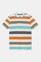 Detská bavlnená polokošeľa United Colors of Benetton bavlna oranžová 39QAC301T.G.Seasonal