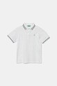 Detská bavlnená polokošeľa United Colors of Benetton bavlna biela 3H35C301V.G.Seasonal