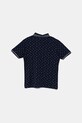 United Colors of Benetton polo bawełniane dziecięce 3H35C301V.G.Seasonal granatowy SS25