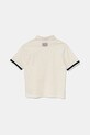 Детское хлопковое поло United Colors of Benetton 3BL0G300W.P.Seasonal бежевый SS25