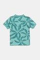 United Colors of Benetton tricouri polo din bumbac pentru copii 36Y4G300Y.P.Seasonal turcoaz SS25